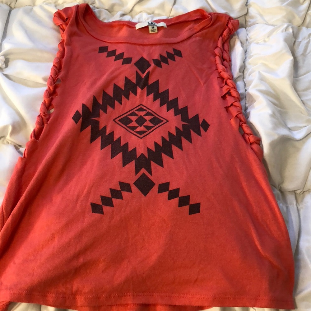 Pink Aztec shirt